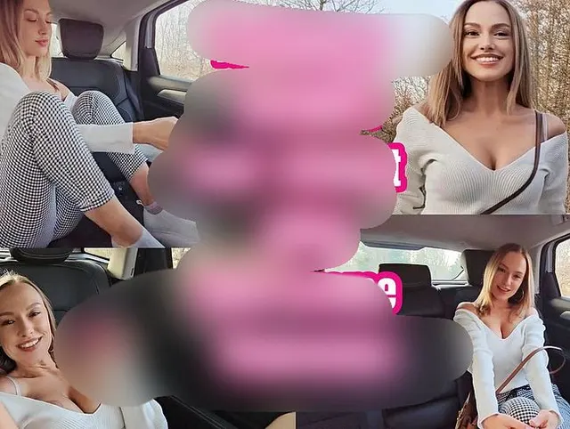 Taxifahrer erkennt mich, verführt und steuert mich zum Creme Orgasmus