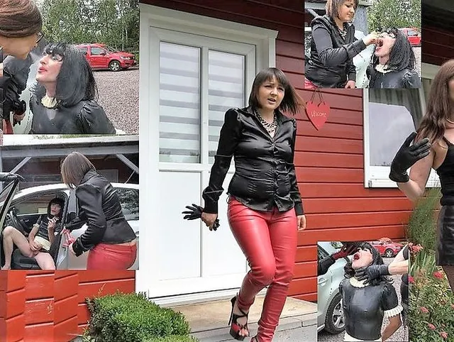 Der Autoputzer wird unser Kippefresser und Fußabtreter