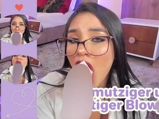Dreckiger und saftiger Blowjob