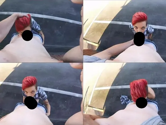 Public DEEPTHROAT mit RoxyRoyal