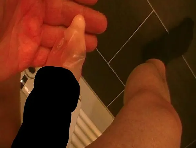 Sperma in die Tüte