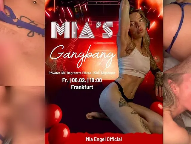 Kurzer heißer RECAP vom privaten AO GANGBANG am 6. Februar.