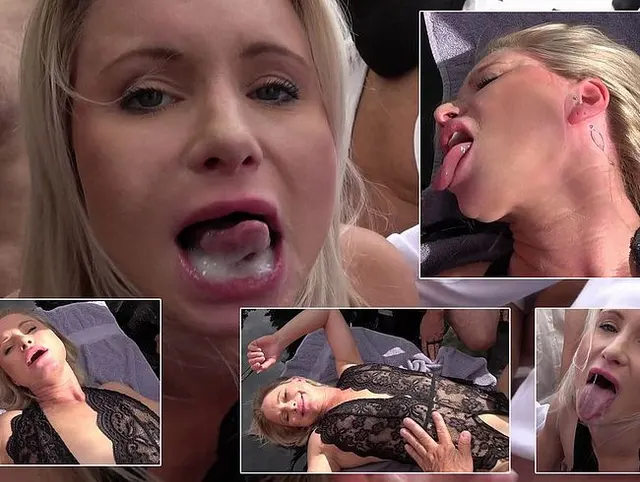 Wilde Extrem Outdoor Sperma Bang Orgie mit Wild Bunny