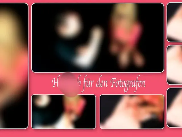Handjob für den Fotografen