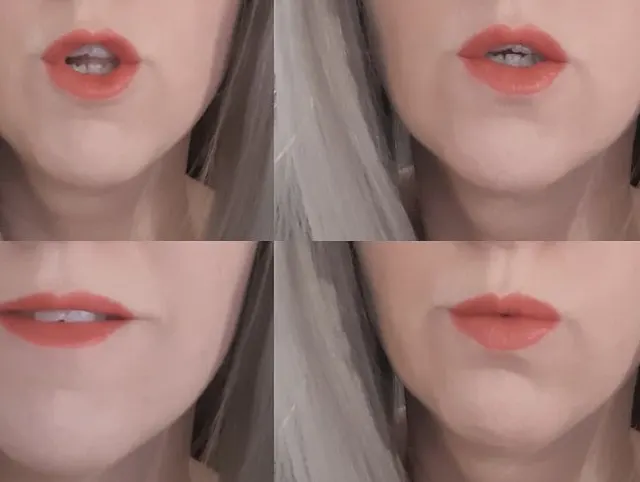 Meine Lippen machen dich zu meinem Diener