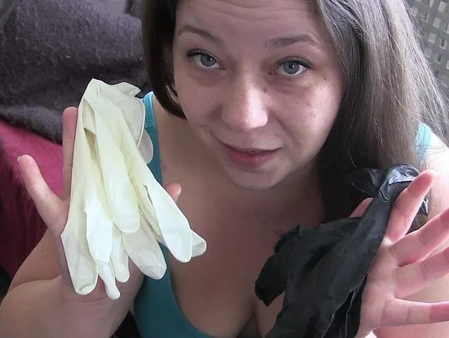 Fetisch Leidenschaft Latex Handschuhe
