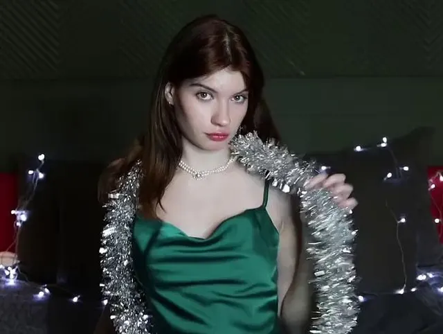 sexy in green dress