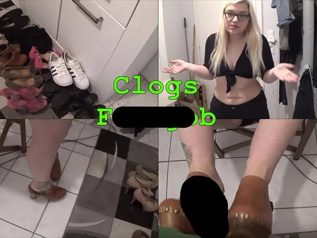 Clogs Footjob