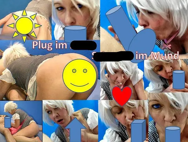 Plug im Arsch, Schwanz im Mund