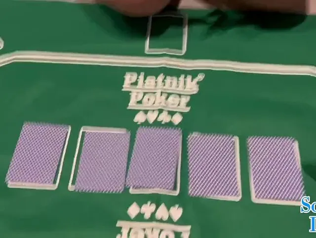 Ich hatte beim Pokern kein gutes Blatt…