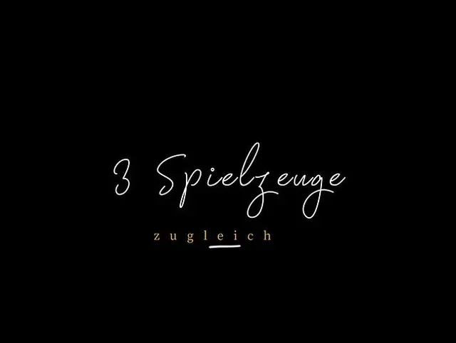 3 Spielzeuge zugleich