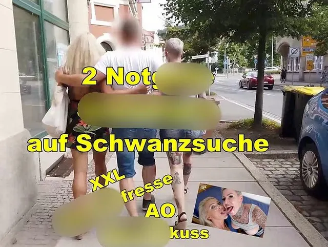2 notgeile Schlampen auf Schwanzsuche
