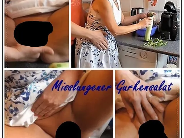 Misslungener Gurkensalat
