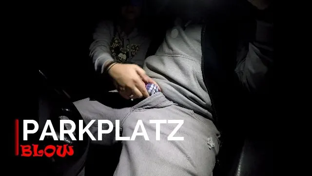 Parkplatz Blowjob Spaß jemand zugesehen?