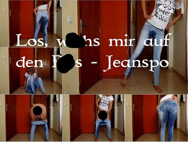 Los, wichs mir auf den Piss - Jeanspo :)