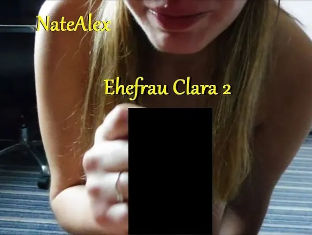 Betrügende Ehefrau Clara Tief und Nass Blasen und leckt Fremdsperma ab