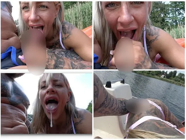Tretbootfahrer mit Blowjob bezahlt