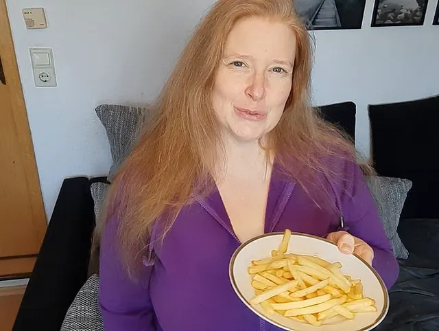 Pommes mit deiner Ficksahne