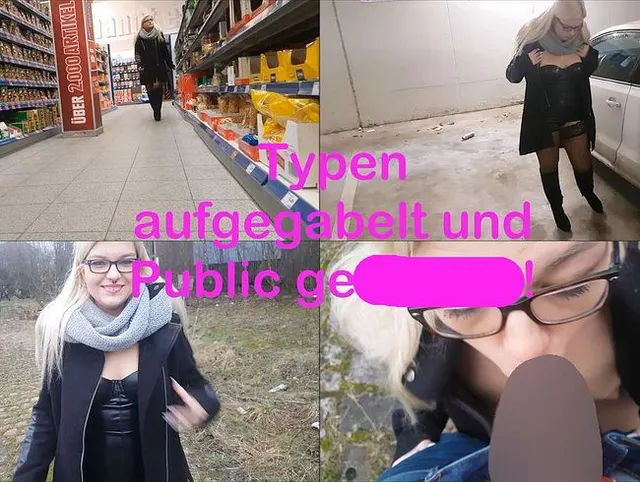 Typen aufgegabelt und Public geblasen!
