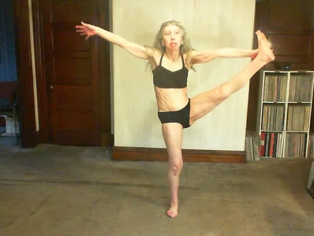 Performing A Hot Workout Routine