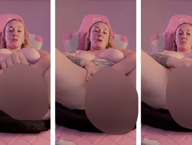 -Masturbation auf dem Stuhl