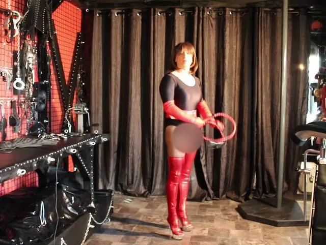 Spandex Super- Hero  -Hände gefesselt