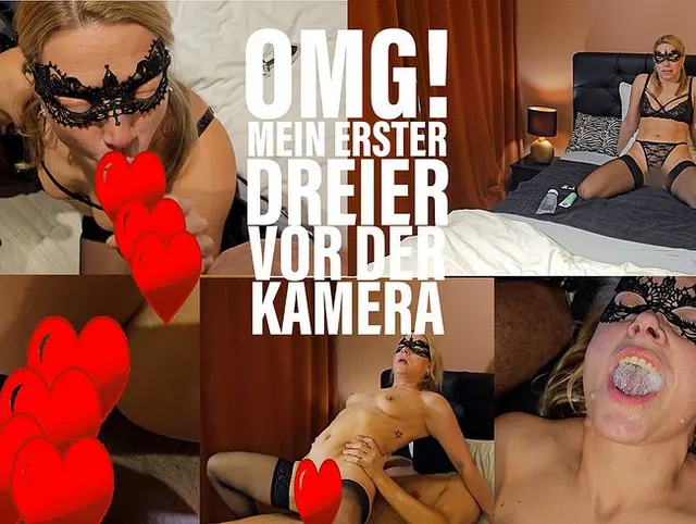 OMG! Mein erster Dreier vor der Kamera!