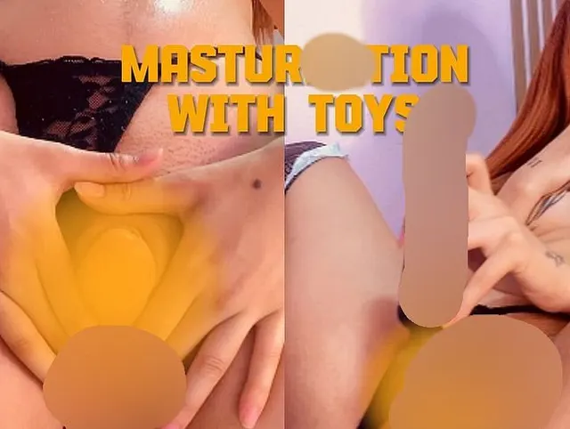 Masturbation mit Spielzeug