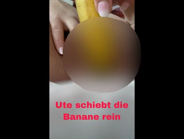 Ute und die Banane