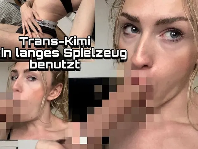 Hab mein langes Spielzeug probiert