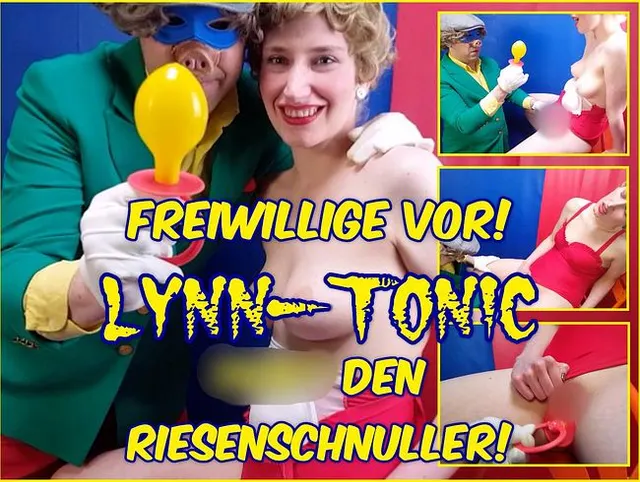 Freiwillige vor! Lynn-Tonic fickt den Riesenschnuller!