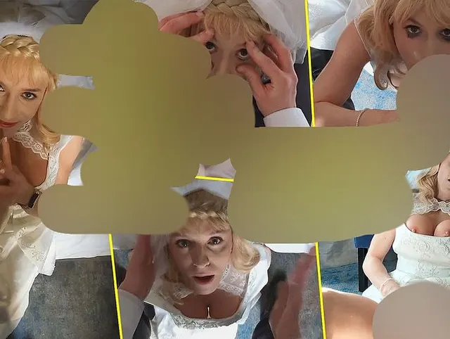 Ehe-Schlampe in der Hochzeitsnacht übelst benutzt! Nach jedem Deepthroat gibt’s eine gescheuert!
