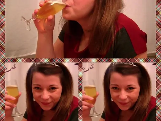 Lass uns anstoßen!