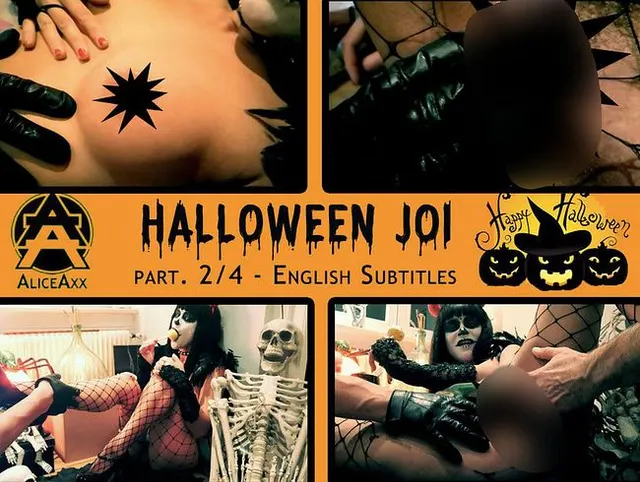 HALLOWEEN JOI - PART 2/4 - ENGLISH SUBTITLES