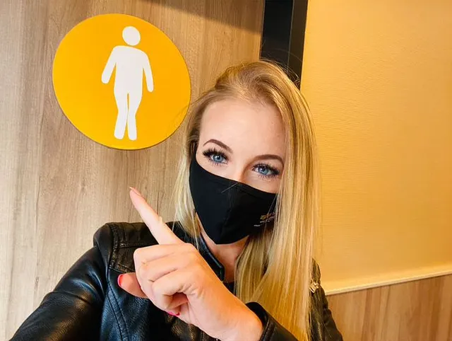 ERTAPPT!war das Männerklo wirklich eine gute Idee??