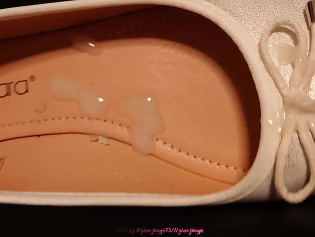 Geil auf getragene Ballerina