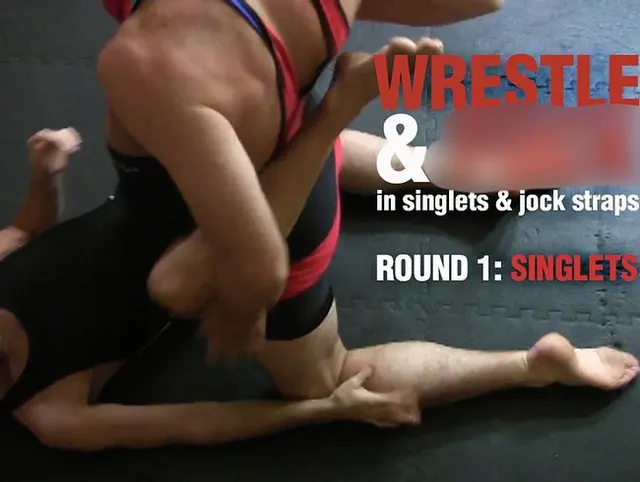 Wrestle und Fuck in Singuletts und Jockriemen RUNDE 1: Singuletts