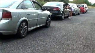 GIVING GROUP OF GUYS CAR SEX