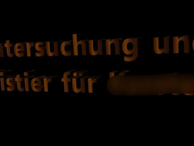 Die Untersuchung und Klistier für Karsten