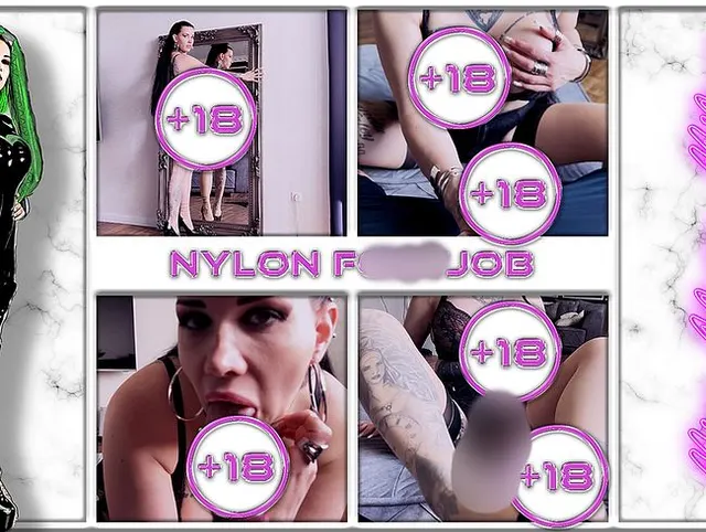 Nylon Footjob