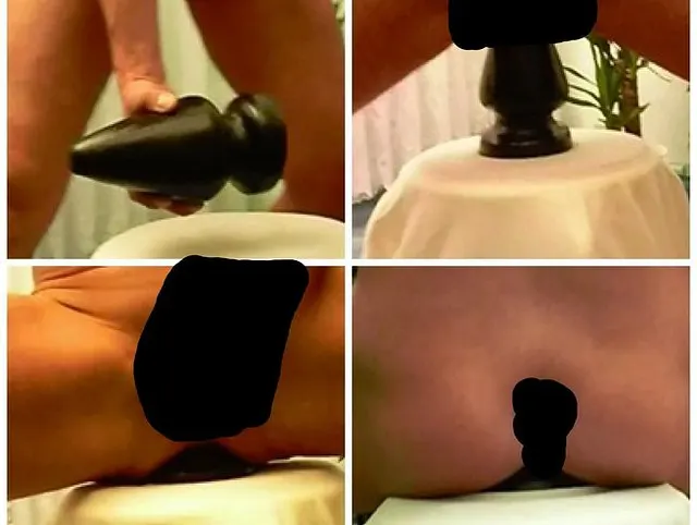XXL Plug  im Männerarsch !