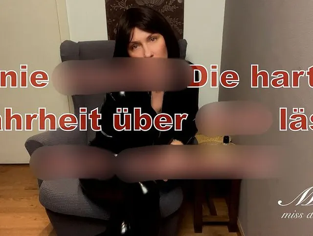 Knie nieder! Die harte Wahrheit über dich lässt dich absauen!