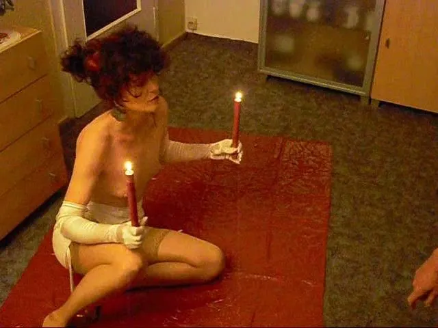 Ich der lebende Kerzenständer !