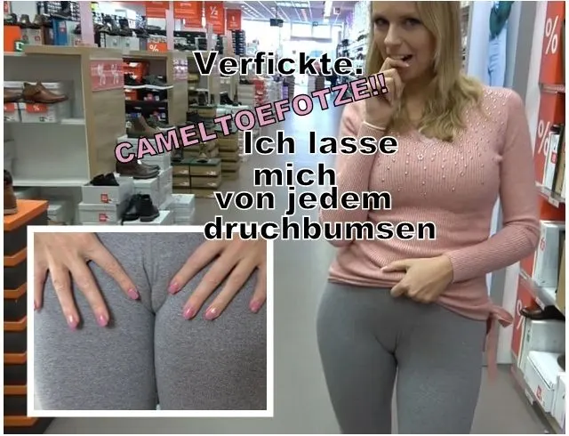 Verfickte Cameltoefotze. Ich lasse mich von jedem druchbumsen.