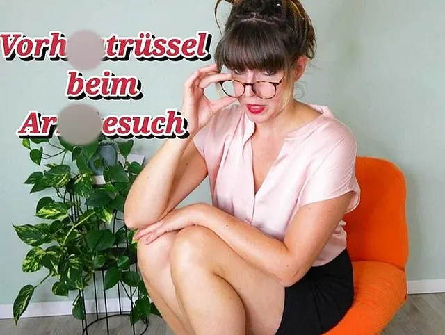 Vorhautrüssel beim Arztbesuch