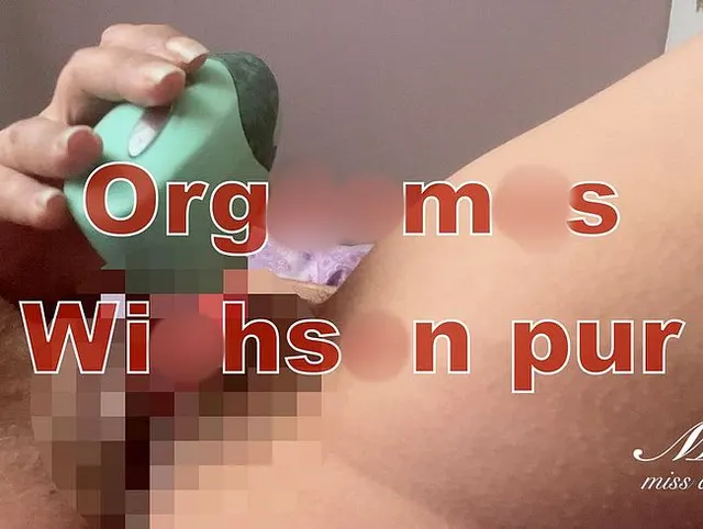 Orgasmus Wichsen pur