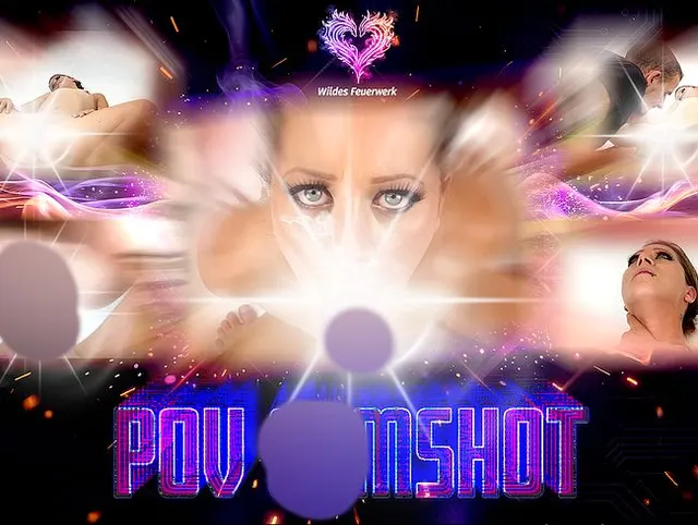 Beim Fotoshooting - POV Cumshot - direkt in´s Gesicht!