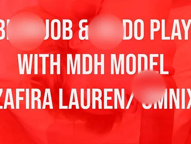 ROUGH BJ - Dildo-Spiel mit MDH-Model Zafira Lauren/OMNIX in ihrem Hotel