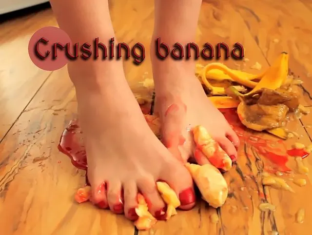Banane zerkleinern