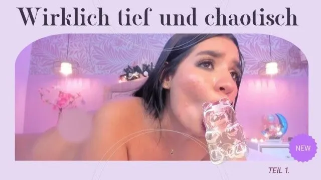 Wirklich tiefer und chaotischer Blowjob für dich… TEIL1